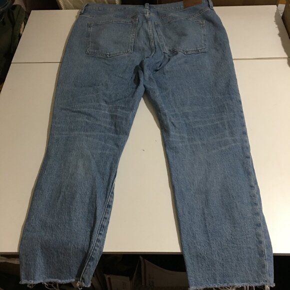 Madewell Womens The Perfect Vintage Jeans Size 32 Distressed - Picture 8 of 14